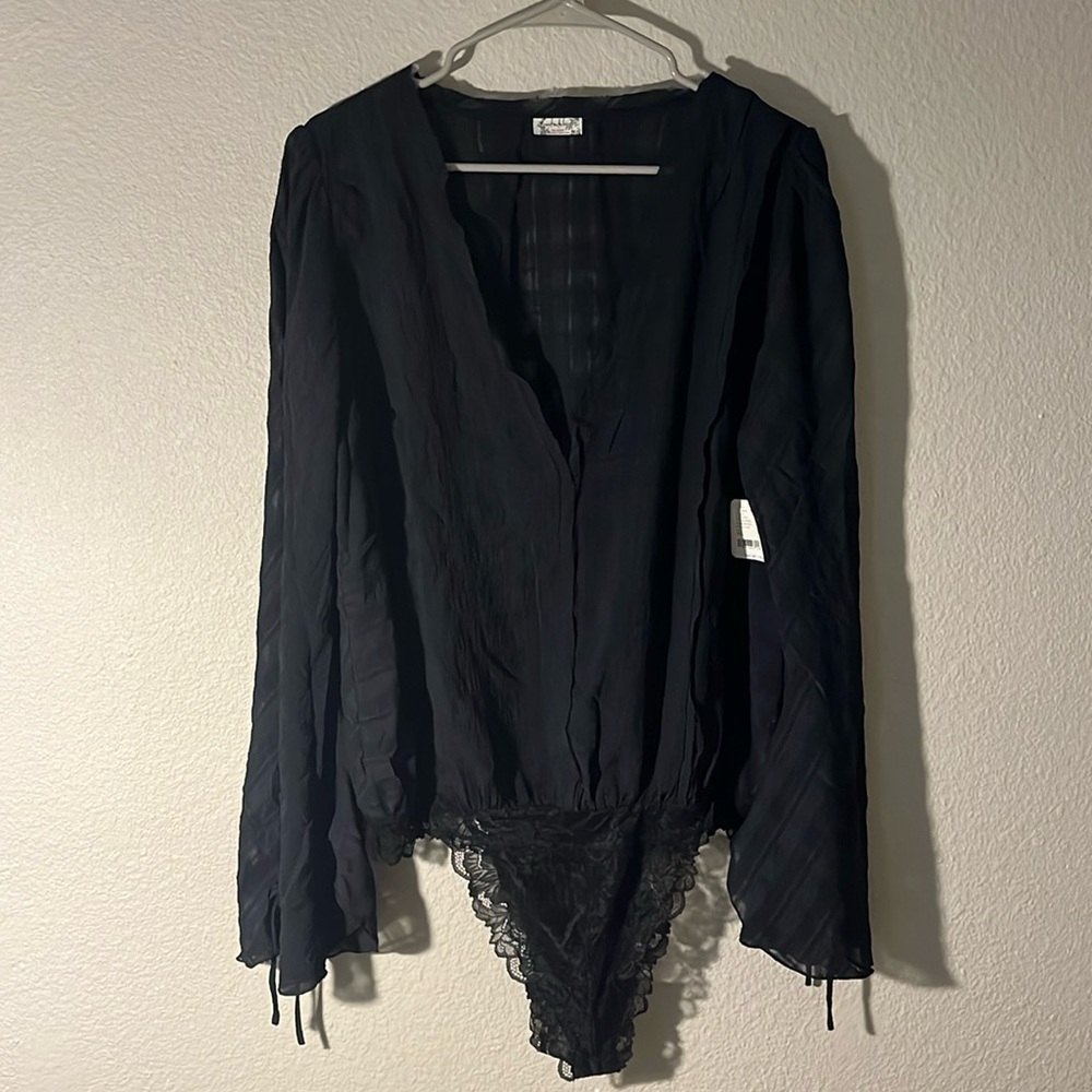 Free People bodysuit NWT XL